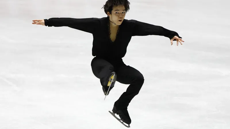 Kagijamův krátký program na Grand Prix Finska