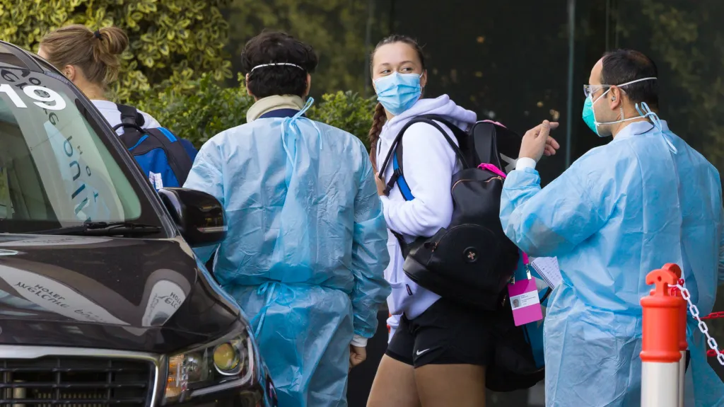 Opatření proti koronaviru na Australian Open