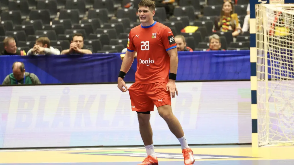 Český házenkář Matěj Havran