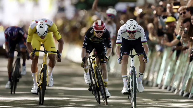 Závěr 4. etapy Tour de France