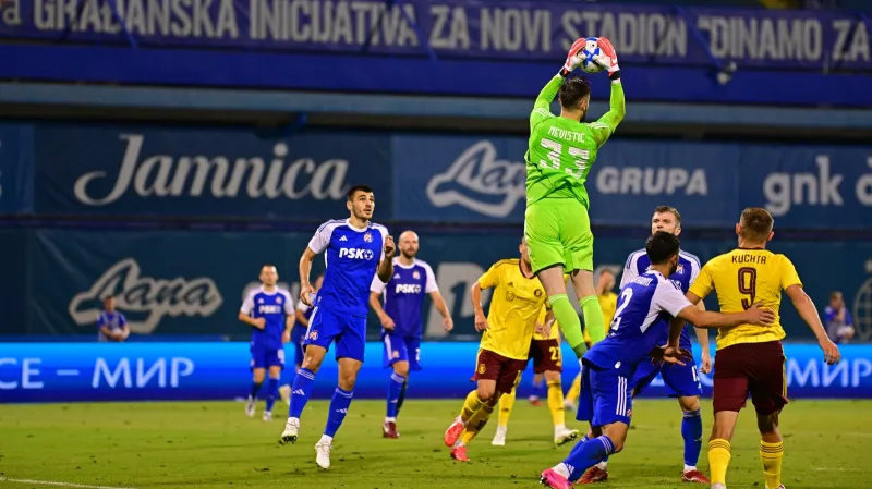 Sestřih utkání Dinamo Záhřeb – Sparta Praha