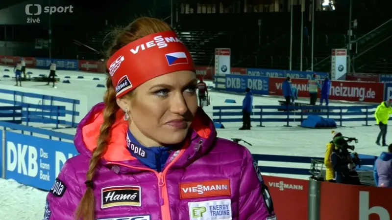 Koukalová: I Björndalen obdivoval Vysočina Arenu