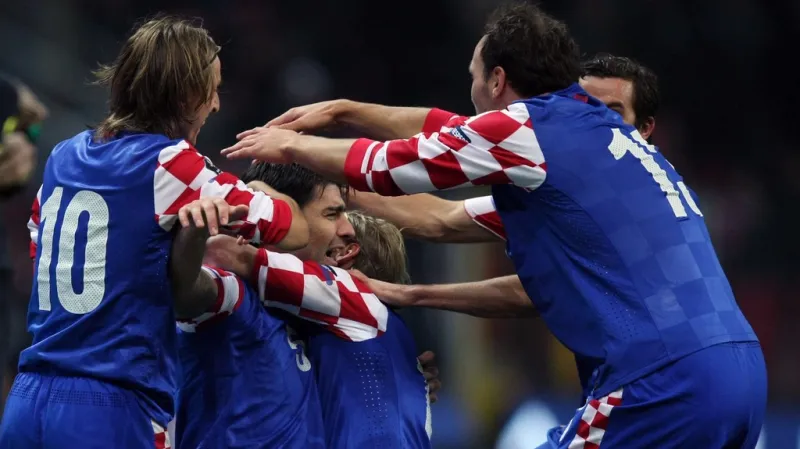 Radost chorvatských hráčů