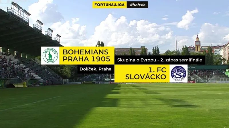 Přenos ČT: Sestřih utkání Bohemians 1905 - Slovácko