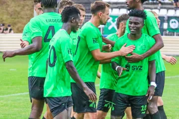 Oslava hráčů Příbrami