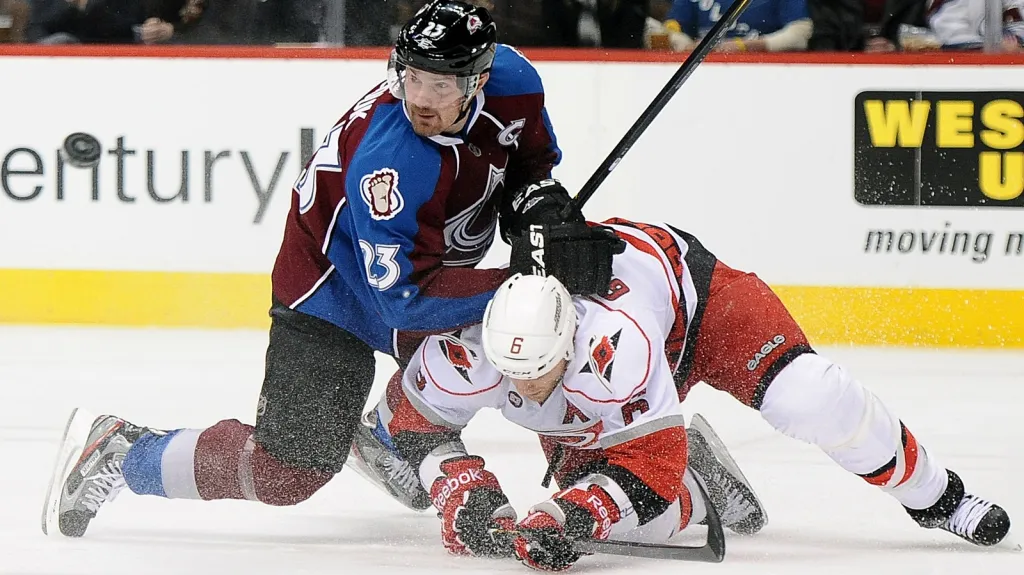 Milan Hejduk v utkání s Carolinou