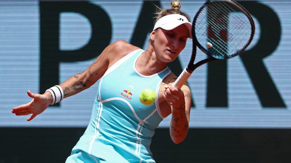 Markéta Vondroušová na Roland Garros