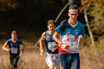 Jakub Glonek byl ve sprintu orientačního sportu čtvrtý