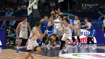 Jokičovy famózní přihrávky v utkání s Českem