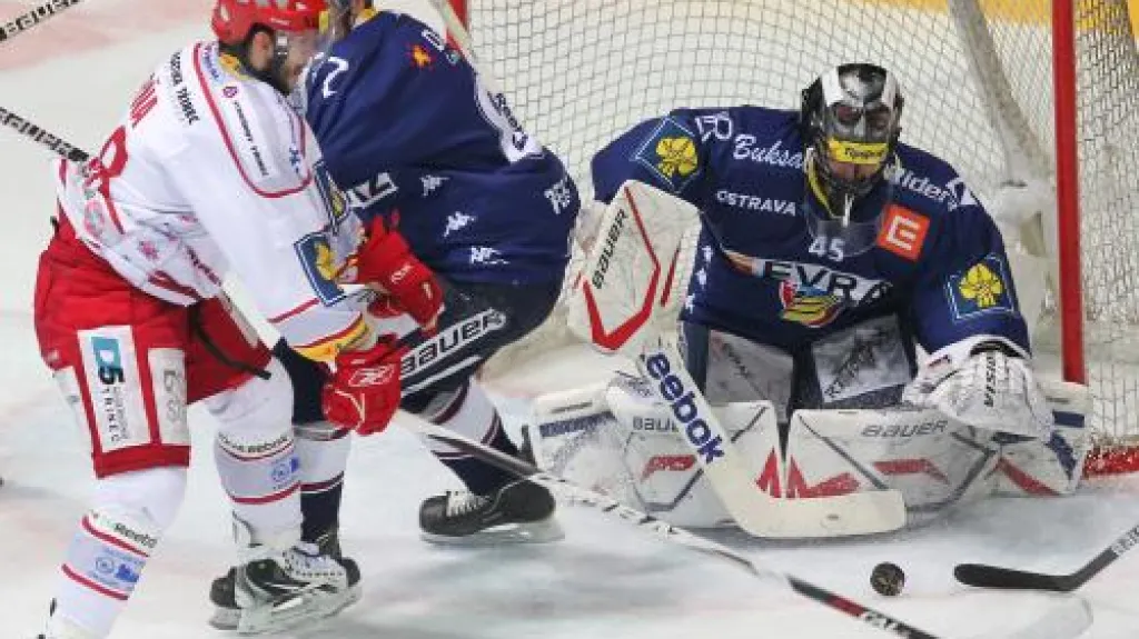 Utkání HC Oceláři Třinec - HC Steel Vítkovice