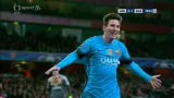 Gól v utkání Arsenal - Barcelona: Messi - 0:1 (71. min.)