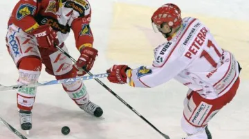 Utkání HC Oceláři Třinec - HC Slavia Praha