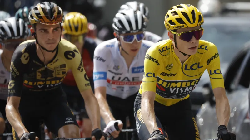 Závěr stoupání na Col de Joux Plane