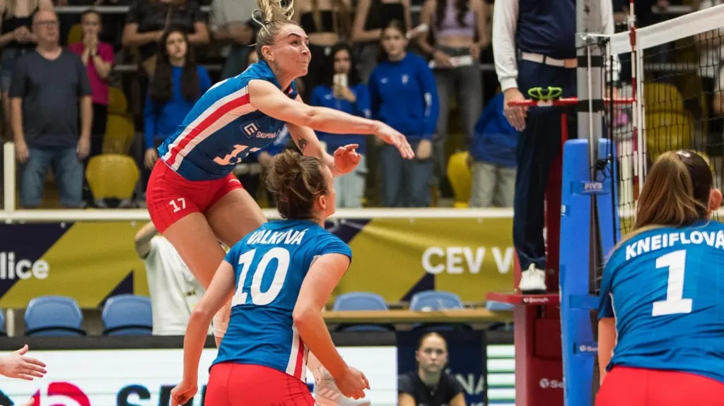 České volejbalistky