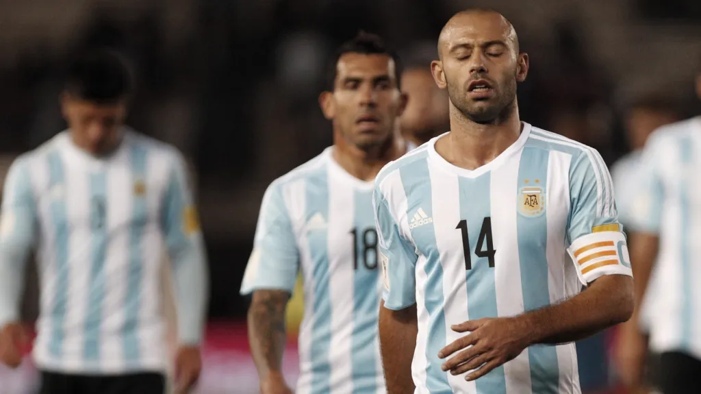 Fotbalisté Argentiny