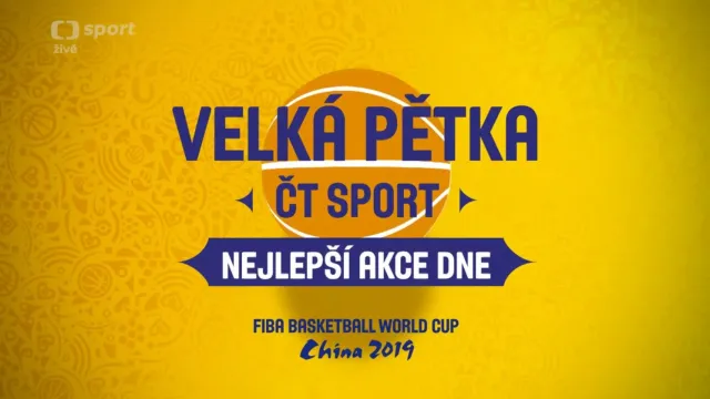 Velká pětka ČT sport: Nejlepší akce dne (8. 9.)