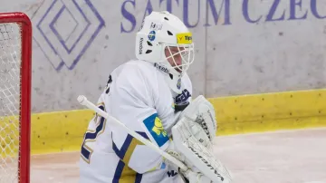 Brankář Jan Chábera