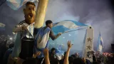 Návrat argentinských fotbalistů z MS