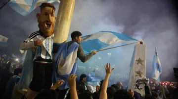 V Argentině přivítali fotbalové vicemistry světa