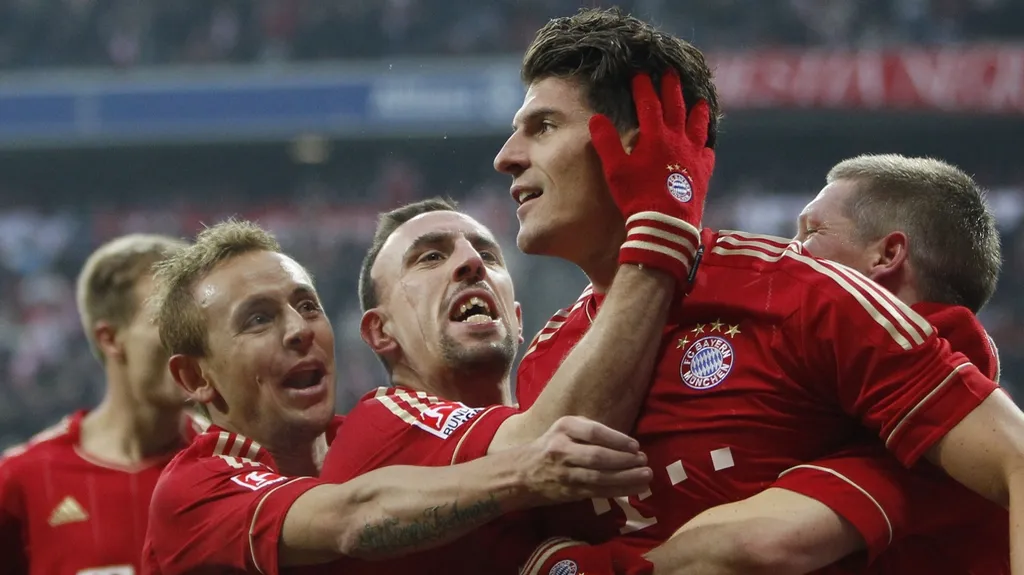Radost hračů Bayernu