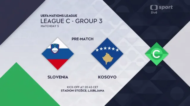 Sestřih utkání Slovinsko - Kosovo