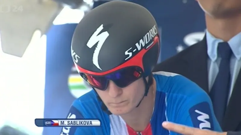Sáblíková vybojovala na MS v časovce místo v Riu
