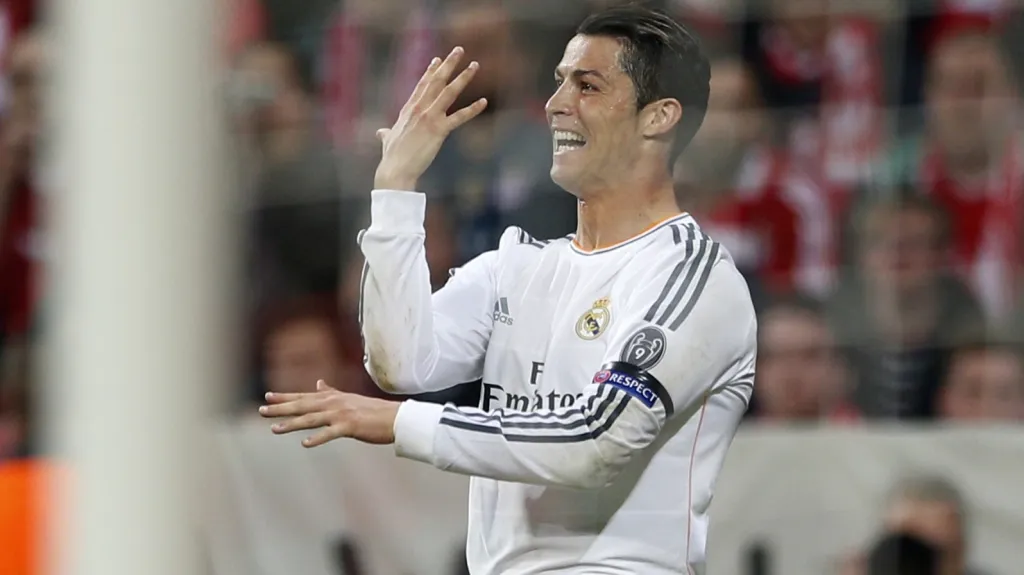 Slavící Cristiano Ronaldo