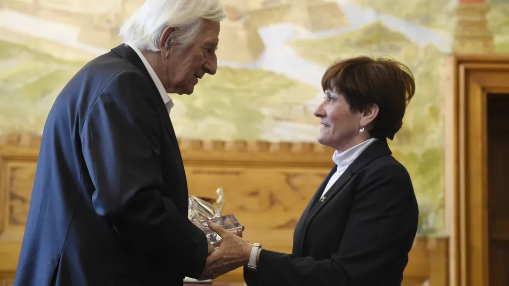 Karel Brückner převzal cenu fair play