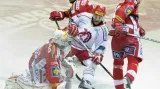 Utkání HC Oceláři Třinec - HC Slavia Praha