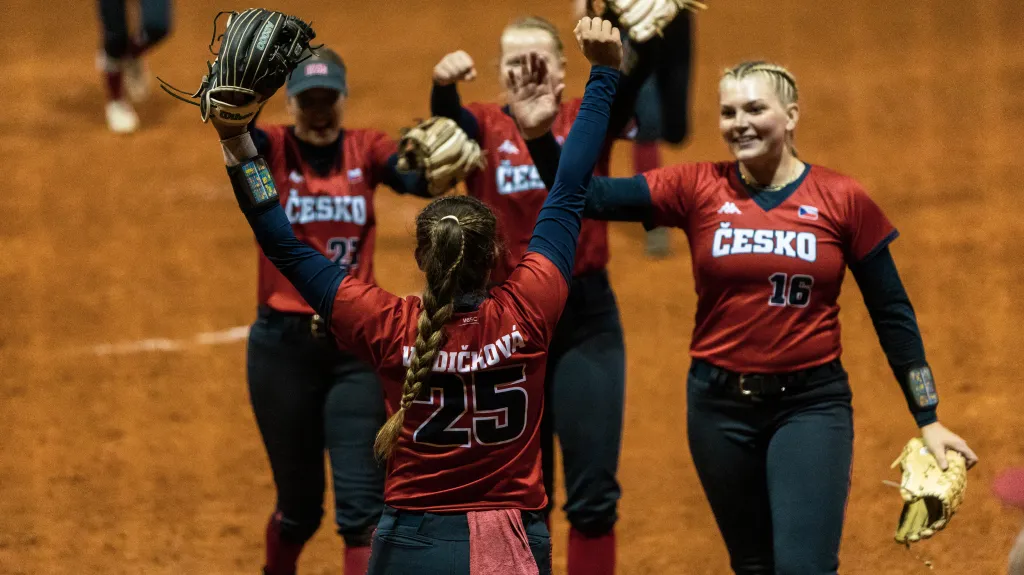 Radost českých softbalistek na ME