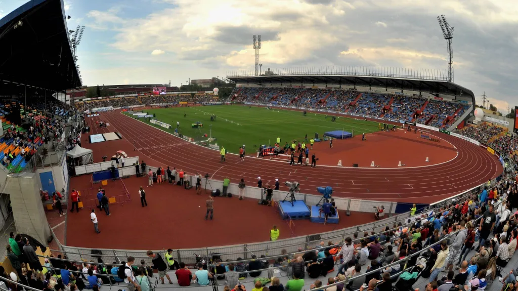 Atletický stadion v Ostravě