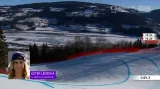 Ledecká: Moc jsem si to užila. Sjezdovka je krásná