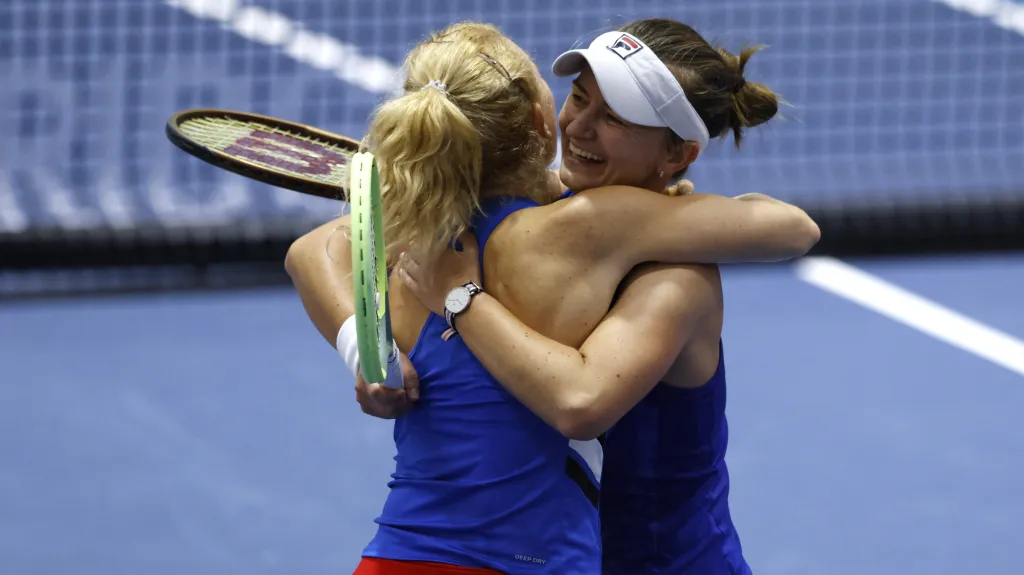 Kateřina Siniaková a Barbora Krejčíková