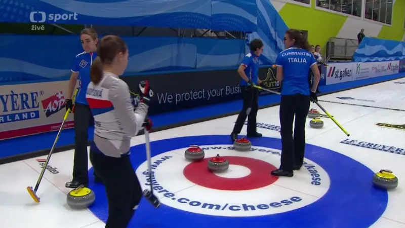 Curlerky podlehly na ME Italkám