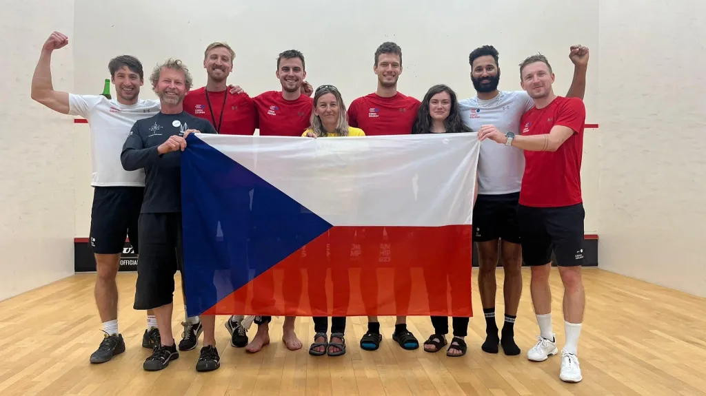 Čeští squashisté na mistrovství světa týmů