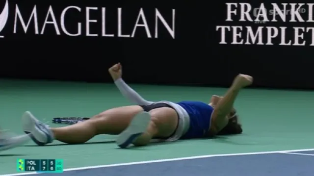 Závěr semifinálového utkání Itálie – Polsko