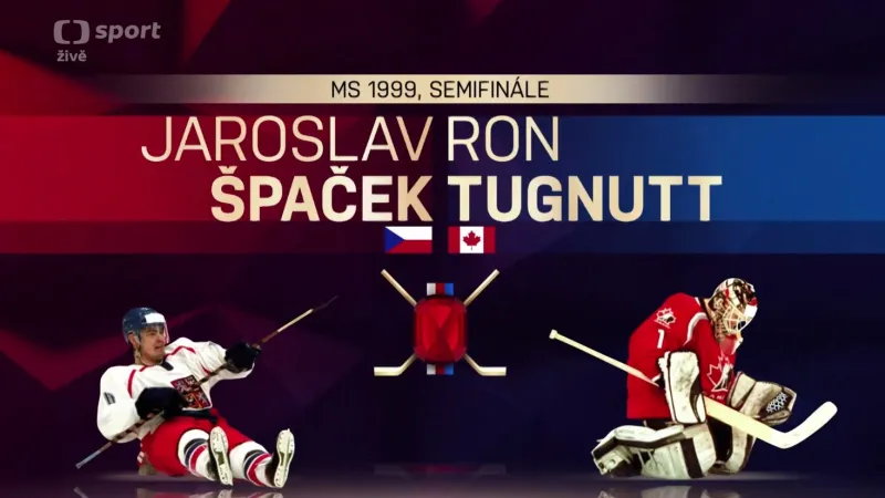 Jaroslav Špaček vs. Ron Tugnutt (semifinále MS 1999)
