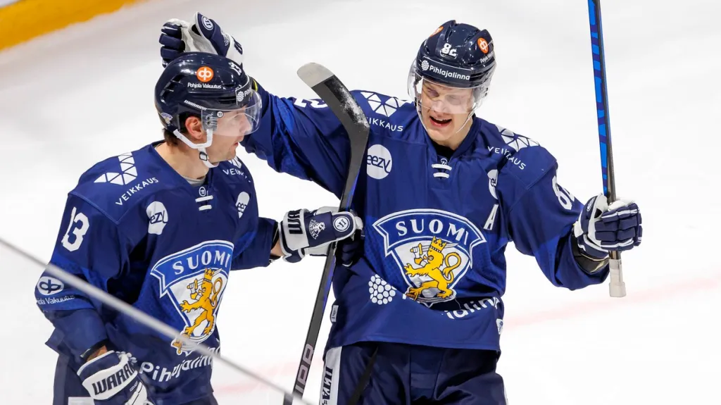 Radost finských hokejistů