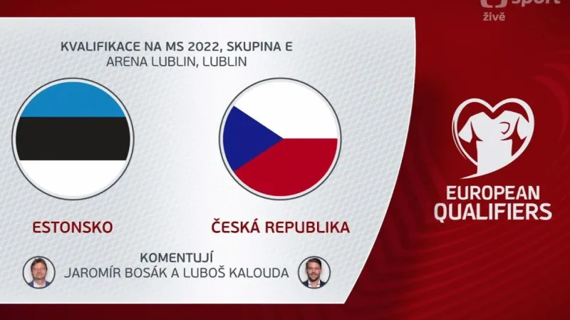 Sestřih utkání Estonsko – Česko