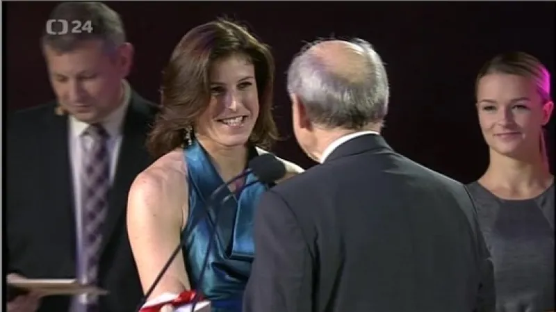 Hejnová převzala cenu za nejlepší atletku Evropy