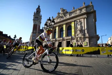Prezentace týmů před startem Tour de France