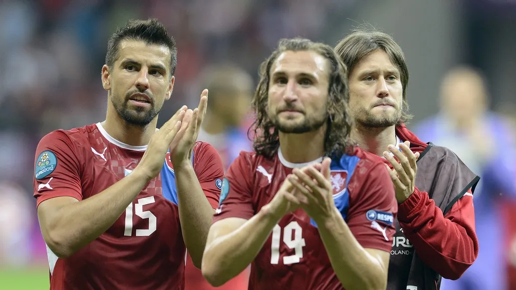 Milan Baroš, Petr Jiráček a Tomáš Rosický