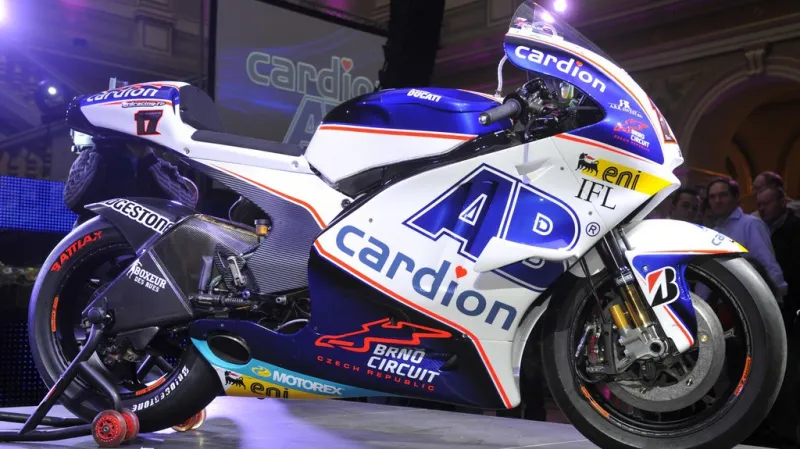 Motocykl Ducati Desmosedici GP12