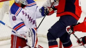 Hokejisté Washingtonu hrají s New York Rangers