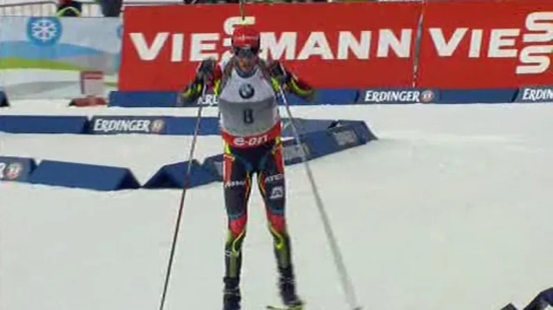 Sestřih sprintu biatlonistů v Pokljuce