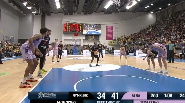 Nymburk podlehl v Lize mistrů podruhé Albě Berlín