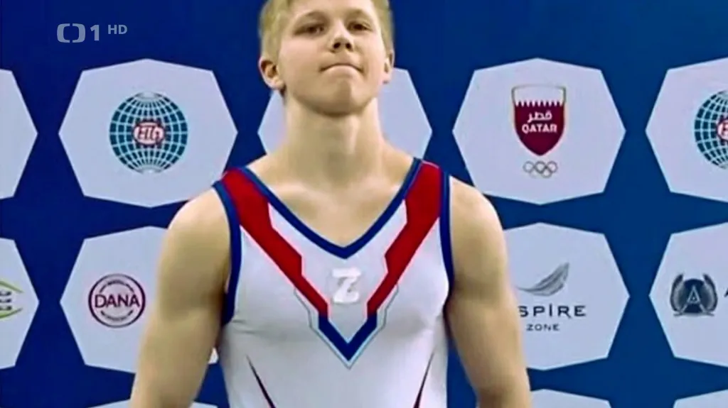 Ruský gymnasta Kuljak veřejně podpořil útok na Ukrajinu