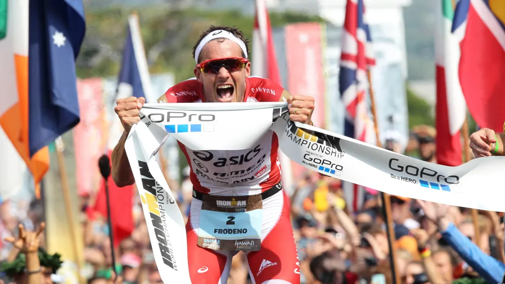 Vítězný Jan Frodeno na Ironmanovi