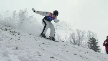 Vítězný skok Američanky Kuhnové na SP v Lake Placid