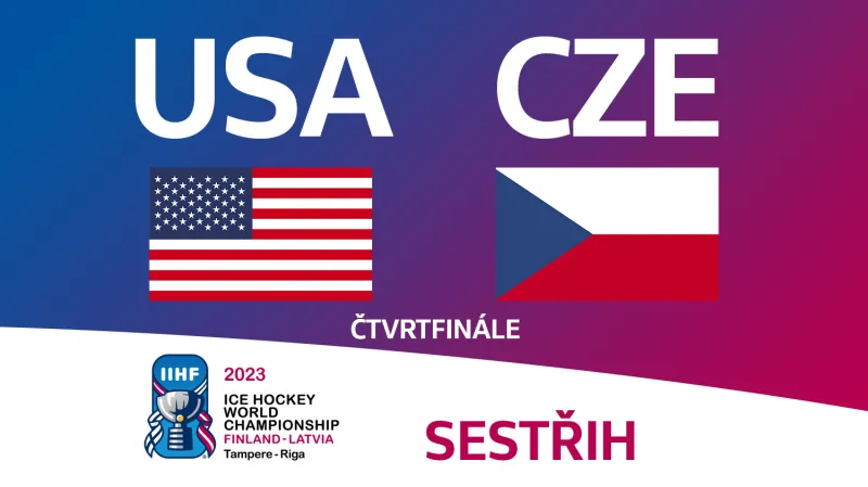 Sestřih utkání USA – Česko